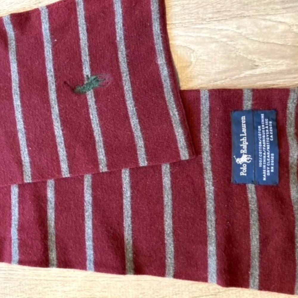 Ralph Lauren 100% cotton scarf